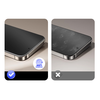 Tel Protect Full Glue 6D Matt Üvegfólia iPhone 12/12 Pro Fekete Üvegfólia - 2. kép