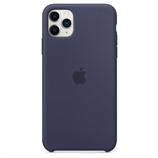 MWYW2ZM/A Apple Szilikon Tok iPhone 11 Pro Max készülékhez Éjféli Kék (Sérült Csomagolás) tok