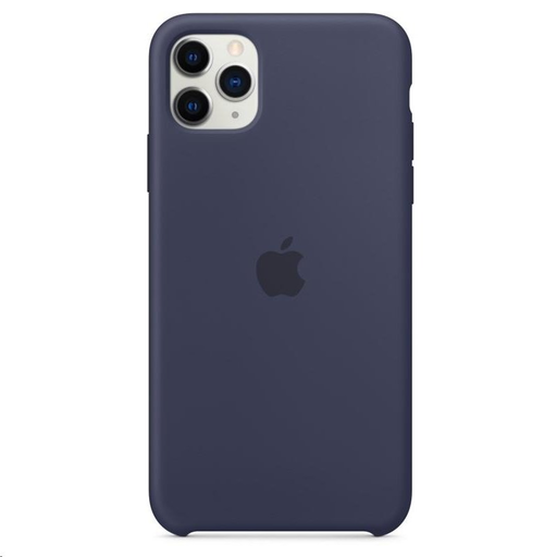MWYW2ZM/A Apple Szilikon Tok iPhone 11 Pro Max készülékhez Éjféli Kék (Sérült Csomagolás) tok