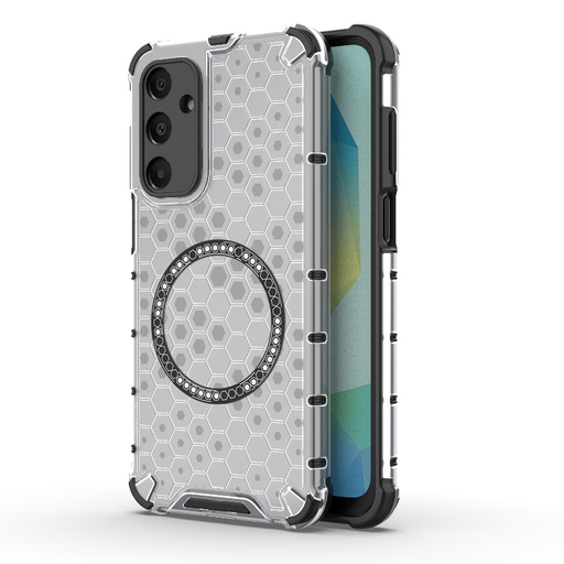 Techsuit - HoneyComb Shield MagSafe - Samsung Galaxy A16 4G / A16 5G - Fehér tok Techsuit - HoneyComb Shield MagSafe - Samsung Galaxy A16 4G / A16 5G - Fehér tok