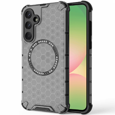  Techsuit - HoneyComb Shield MagSafe - Samsung Galaxy A56 5G - Fekete tok