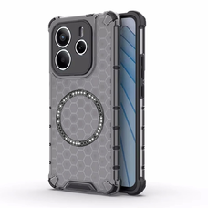  Techsuit - Méhsejt pajzs MagSafe - Xiaomi Redmi Note 14 5G - Fekete tok