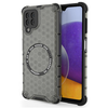  Techsuit - HoneyComb Pajzs MagSafe - Samsung Galaxy A22 5G - Fekete tok thumbnail