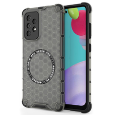  Techsuit - HoneyComb Páncél MagSafe - Samsung Galaxy A52 4G / A52 5G / A52s 5G - Fekete tok