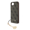 Guess 4G Charm tok iPhone 16e Tone on Tone barna - 1. kép