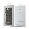 Guess 4G Charm tok iPhone 16e Tone on Tone barna - 3. kép