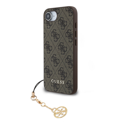 Guess 4G Charm tok iPhone 16e Tone on Tone barna Guess 4G Charm tok iPhone 16e Tone on Tone barna