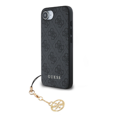 Guess 4G Charm tok iPhone 16e Tone on Tone Szürke tok