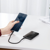 FORCELL F-ENERGY P10K2 Energo powerbank PD QC3.0 3A 22,5W 10000 mAh fekete - 2. kép