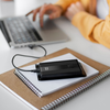 FORCELL F-ENERGY P10K2 Energo powerbank PD QC3.0 3A 22,5W 10000 mAh fekete - 4. kép