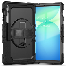 Tech-protect Solid Galaxy Tab S10 FE Plus 13.1 X620 / X626b fekete tok