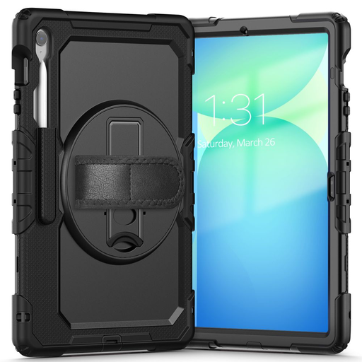 Tech-protect Solid Galaxy Tab S10 FE Plus 13.1 X620 / X626b fekete tok Tech-protect Solid Galaxy Tab S10 FE Plus 13.1 X620 / X626b fekete tok