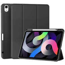  Techsuit - Flex Trifold (ceruzatartóval) - Samsung Galaxy Tab S10 FE Plus - Fekete tok