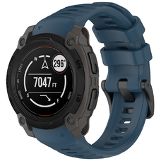  Techsuit - Óraszíj 22mm (W076) - Garmin Instinct E 40mm - Sötétkék