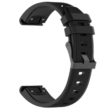  Techsuit - Gyorscsatlakozós szíj 26mm (W058) - Garmin Fenix 3/3 HR/5X/5X Plus/6X/6X Pro/7X/7X Pro Solar - Fekete