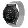  Techsuit - QuickFit 22 mm-es óraszíj (W009) - Garmin Fenix 5/5 Plus 6/6 Pro/7/Forerunner 935/945/955/Approach S60/S62 - Ezüst - 0. kép