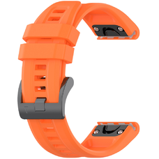  Techsuit - Watchband QuickFit 22mm (W060) - Garmin Fenix 5/5 Plus 6/6 Pro/7/Forerunner 935/945/955/Approach S60/S62 - Narancssárga