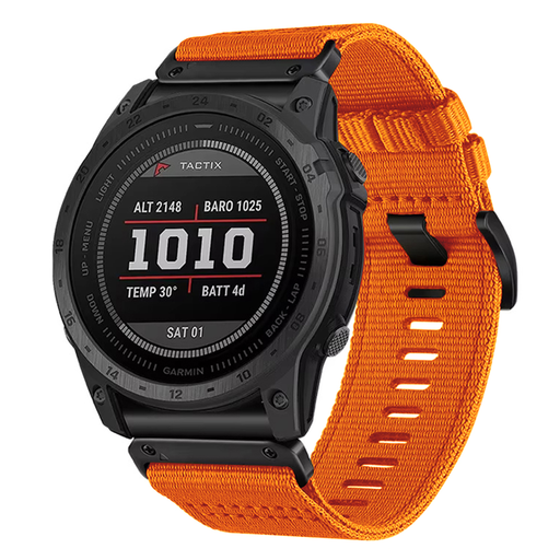  Techsuit - Gyorskioldó szíj 22 mm (W070) - Garmin Fenix 5/5 Plus 6/6 Pro/7/Forerunner 935/945/Approach S60 - Narancsvirág