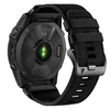 Techsuit - Gyorscsatlakozós 26 mm-es óraszíj (W070) - Garmin Fenix 3/3 HR/5X/5X Plus/6X/6X Pro/7X/7X Pro Solar - Obszidián Fekete - 0. kép