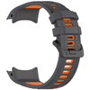  Techsuit - Óraszíj 22 mm (W077) - Garmin Instinct 3 45 mm / Instinct 3 45 Solar - Szürke/Narancs - 0. kép