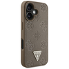  Guess - Peony Grained Hot Stamp Triangle MagSafe (GUHMP16SPGBTMW) - iPhone 16 - Barna tok - 0. kép