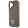  Guess - Peony Grained Hot Stamp Triangle MagSafe (GUHMP16SPGBTMW) - iPhone 16 - Barna tok - 3. kép
