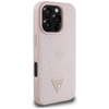  Guess - Peony Grained Hot Stamp Triangle MagSafe (GUHMP16LPGBTMP) - iPhone 16 Pro - Rózsaszín tok - 0. kép