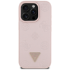  Guess - Peony Grained Hot Stamp Triangle MagSafe (GUHMP16LPGBTMP) - iPhone 16 Pro - Rózsaszín tok - 1. kép