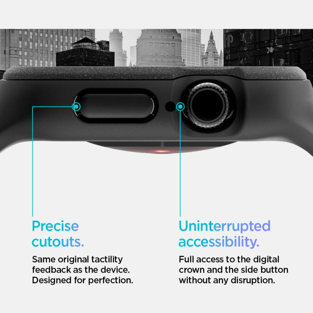  Apple Watch 10/11 (42 mm) Matt Fekete Spigen Vault Pro tok - 18