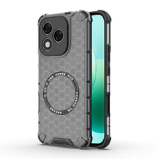  Techsuit - HoneyComb Védőpajzs MagSafe - Honor 400 Lite - Fekete tok