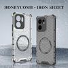  Techsuit - HoneyComb Shield MagSafe - Oppo Reno13 F 4G / Reno13 F 5G / Reno13 FS 5G - Fekete tok - 1. kép