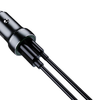 JELLICO autós töltő F4 PD 20W 1xUSB-C + 1xUSB QC3.0 + kábel Lightning Fekete - 0. kép