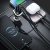 JELLICO autós töltő F15 PD 88,5W 2xUSB-C + 1xUSB QC3.0 Fekete - 4. kép