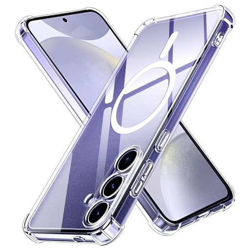 Techsuit - Ütésálló Átlátszó Szilikon MagSafe - Samsung Galaxy S24 Plus - Átlátszó tok Techsuit - Ütésálló Átlátszó Szilikon MagSafe - Samsung Galaxy S24 Plus - Átlátszó tok