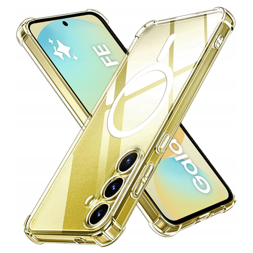 Techsuit - Ütésálló Átlátszó Szilikon MagSafe - Samsung Galaxy S24 FE - Átlátszó tok Techsuit - Ütésálló Átlátszó Szilikon MagSafe - Samsung Galaxy S24 FE - Átlátszó tok