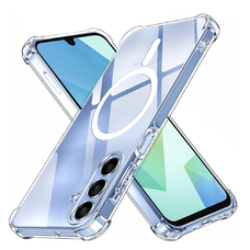  Techsuit - Ütésálló Átlátszó Szilikon MagSafe - Samsung Galaxy A16 4G / A16 5G - Átlátszó tok