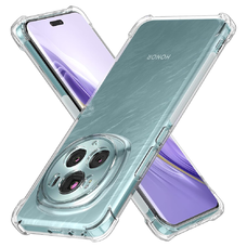  Techsuit - Ütésálló Átlátszó Szilikon - Honor Magic6 Pro - Átlátszó tok