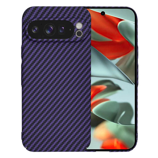 Techsuit - Carbonite FiberShell - Google Pixel 9 Pro XL - Lila tok Techsuit - Carbonite FiberShell - Google Pixel 9 Pro XL - Lila tok
