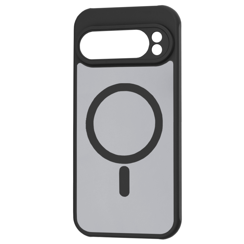  Techsuit - HaloFrost MagSafe Sorozat - Google Pixel 9 Pro XL - Fekete tok - 8