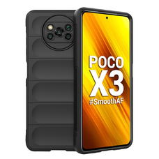  Techsuit - Magic Shield - Xiaomi Poco X3 / Poco X3 NFC / Poco X3 Pro - Fekete tok