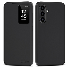 Tech-protect Fliptok Galaxy A56 5G Matt Fekete tok