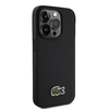Lacoste Iconic Petit Pique Szövött Logós MagSafe iPhone 15 Pro tok Fekete + USB-C/USB-C Adatkábel - 1. kép