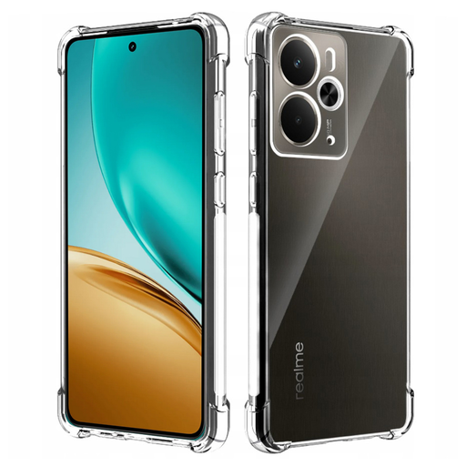 Techsuit - Ütésálló Átlátszó Szilikon - Realme 14T - Átlátszó tok Techsuit - Ütésálló Átlátszó Szilikon - Realme 14T - Átlátszó tok