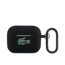 Lacoste Liquid Silicon Croc Logo AirPods Pro 2 tok Fekete