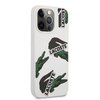 Lacoste Liquid Silicone Allover Pattern fehér tok iPhone 13 Pro Max készülékhez - 1. kép
