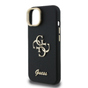 Guess PU Grained 4G Logo Stand Camera Frame tok iPhone 13 fekete - 3. kép