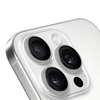 OBAL:ME Lencsevédő Apple iPhone 15 Pro/15 Pro Max White Titanium üvegfólia - 0. kép