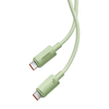 Baseus Habitat sorozatú gyorstöltő kábel USB-C - USB-C, 100W, 1m (zöld) - 2. kép