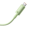 Baseus Habitat sorozatú gyorstöltő kábel USB-C - USB-C, 100W, 1m (zöld) - 3. kép