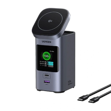 Nexode Column Power Bank Ugreen 20000mAh 145W Qi2 Display